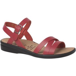 Ganter Sonnica-E damessandalen, 39 EU smal, rood, 39 EU Smal