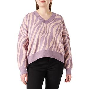 myMo Gebreide trui voor dames 12419546, Mauve Rosa, XL/XXL