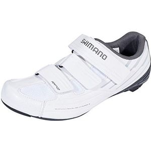 Shimano Dames fietsschoenen racefiets schoenen SH-RP2W SPD-SL 3 klittenband sluiting, wit, 45 EU