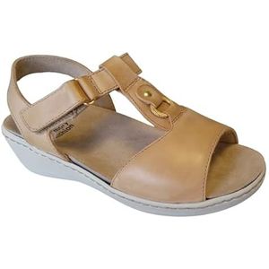 Scholl Celestine damessandalen, Lichtbruin., 39 EU Large