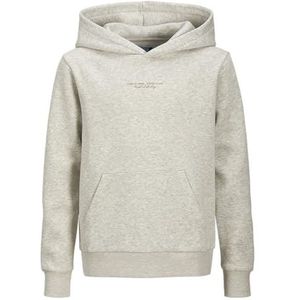 JACK&JONES - JJKENJI SWEAT HOOD JNR - Jongens - Hoodie - Lange Mouwen - Relaxed Fit