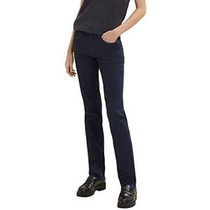 TOM TAILOR Dames jeans 202212 Alexa Straight, 10115 - Clean Rinsed Blue Denim, 30W / 32L