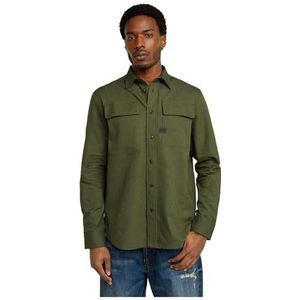 G-Star Raw - CPO Shirt - Regular Fit - Lichtblauw - 100% Katoen