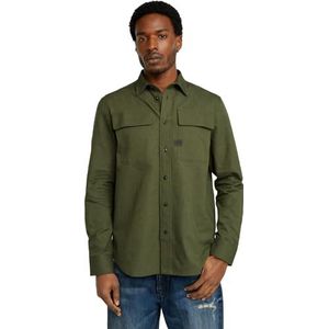 G-Star Raw - CPO Shirt - Regular Fit - Lichtblauw - 100% Katoen