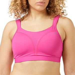 Champion Spot Comfort sportbeha, beste sportbeha met maximale ondersteuning, hoge impact sportbeha, best verkochte draadloze sportbeha, Pinksicle, 85F