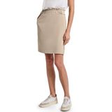 Street One Dames Rok van paperbag in Beige, in size: 40