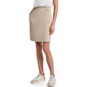 Street One Dames Rok van paperbag in Beige, in size: 42