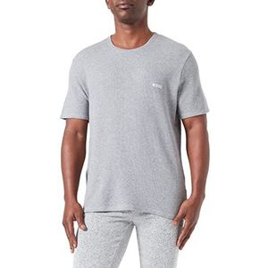 BOSS Heren wafelpyjama T_Shirt, Medium Grey33, L, Medium Grey33, L