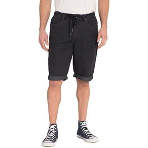 JP 1880 Bermuda-shorts, super elastisch, 5 zakken, elastische tailleband, tot maat 8 XL 814108, Mat donkerblauw, 7XL