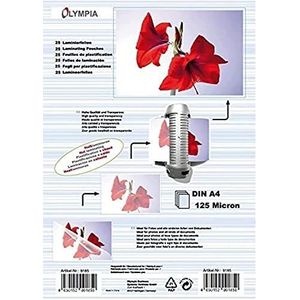 Olympia 9185 lamineerhoezen DIN-A4 125 Micron