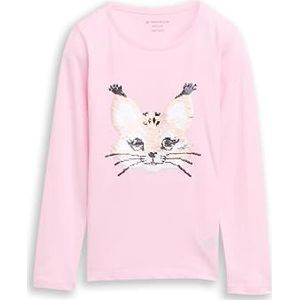 TOM TAILOR T-shirt met lange mouwen voor kinderen, 13233 - Peachskin, 92-98