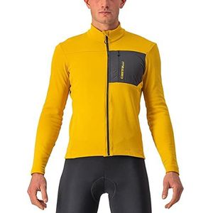 CASTELLI 4522505-755 UNLTD Trail Jersey Sweatshirt Heren Goldenrod/Dark Gray Maat S