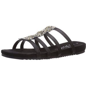 s.Oliver 27106 Gladiator voor dames, Zwart Schwarz Zwart Struct 006, 36 EU