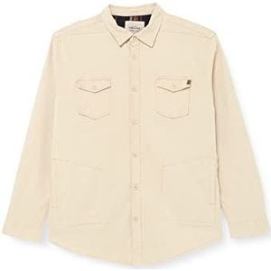 Timezone Overhemd voor heren, Light Chino Beige, XXL