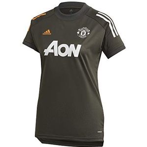 adidas Manchester United seizoen 2020/21 MUFC TR JSY W Training T-shirt, dames, Tieley, XXS