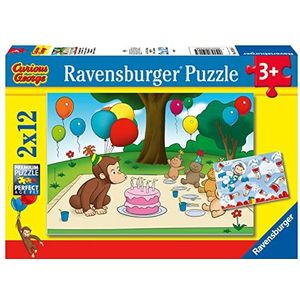 Ravensburger George Puzzel, 2 x 12 stukjes, 05018