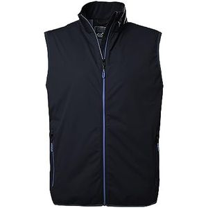 killtec Heren 2-laags functioneel vest/vest met opstaande kraag, opvouwbaar KOS 257 MN VST, dark navy, XL, 41365-000