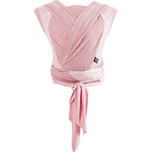 Chicco Boppy ComfyHug Ergonomische babydrager voor pasgeborenen, vanaf 2,5 kg, eenvoudig te bedienen en comfortabel, ouderuitlijning, verstelbaar harnas, hoofd en hals, roze