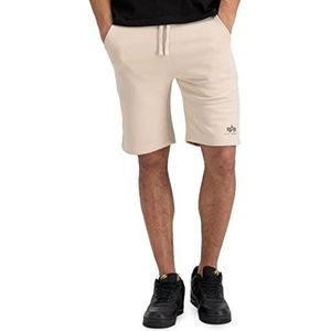 Alpha Industries Basic Short SL Korte broek voor heren Jet Stream White