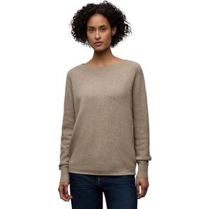 Street One Dames Cosy Dolman-trui in Beige, in size: 34