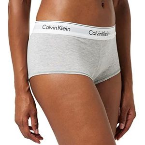 Calvin Klein Underwear Boyshort voor dames, modern katoen, grey heather, L
