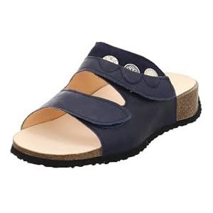 Think Mizzi clogs voor dames, leren voering, indigo/combi 8010, 35 EU, Indigo Combi 8010, 35 EU