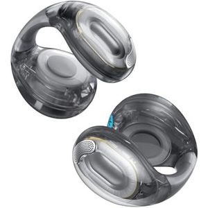 soundcore C40i van Anker, open-ear oordopjes, clip-on hoofdtelefoon, flexibel scharnierdesign, toetsbediening, vederlicht comfort, stevige grip met insteekbare oorklemmen, grote drivers voor helder