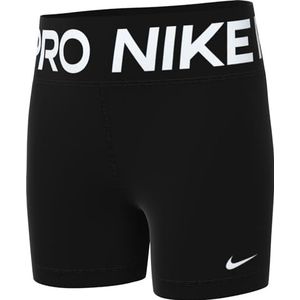 Nike Meisjes Shorts G Np Df 3In Short Se+, Zwart/Wit, FN9023-010, XL
