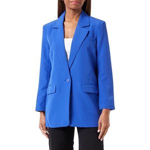 ONLY Blazer voor dames OnLlana-Berry L/S Ovs Blazer Tlr Noos, blauw, 38