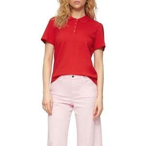 s.Oliver - Piqué Poloshirt - Rood - Katoenmix