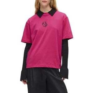 KARL LAGERFELD JEANS Shirt  bessen / zwart