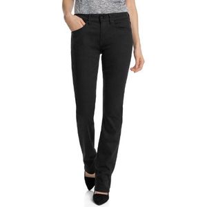 ESPRIT Dames Jeans 123EJ1B034 Straight Fit (Rechte pijp) Normale tailleband, zwart (968 E Forever Black), 31W x 30L