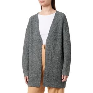 RAIDO Dames gebreide jas 23719517-RA02, donkergrijs melange, XL/XXL, donkergrijs melange, XL/XXL