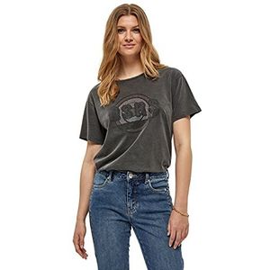 Desires Dames Hattie T-shirt, Zwart, XS