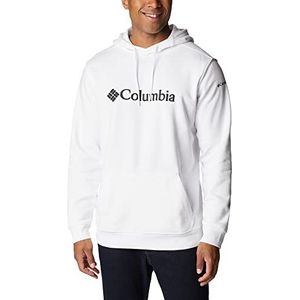 Columbia Sweatshirt met capuchon Basic II hemd, wit, CSC-logo, XS voor heren, wit, Csc-logo, XS