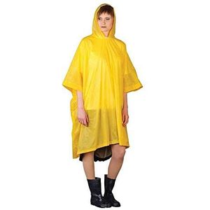REIS Uniseks poncho, geel, One size
