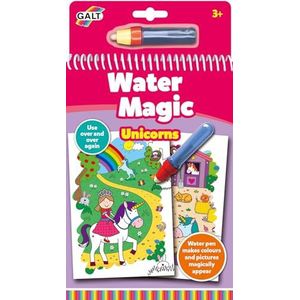 Galt Toys, Water Magic - Unicorns, Colouring Books for Children, Ages 3 Years Plus