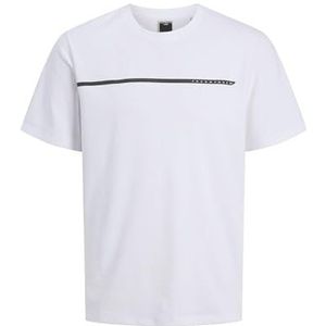 JACK&JONES - JCOFUSION FULL BRANDING TEE SS CRE JNR - T-shirt - Jongens