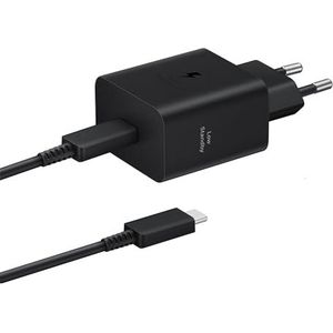 Samsung EP-T4511 originele oplader 45 W Super Fast Charging, USB-C-aansluiting (met kabel), zwart