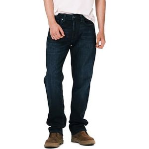 Buffalo Driven-x Relaxed Fit Demin Jeans voor heren, Authentiek en diep indigo, 44W / 30L