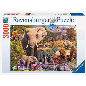 Ravensburger puzzel Afrikaanse dierenwereld - Legpuzzel - 3000 stukjes