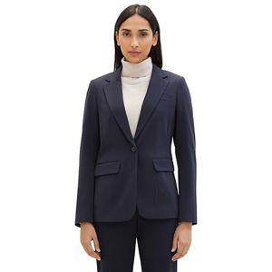 TOM TAILOR 1040327 Blazer, 10668 - Sky Captain Blue, 40 dames, 10668 - Sky Captain Blue, 36 NL