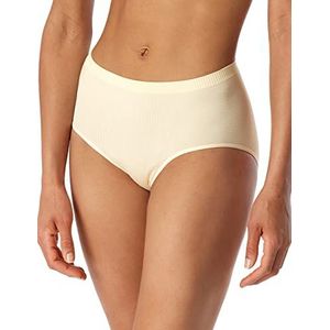 Schiesser dames hoge taille brief ondergoed, geel, M