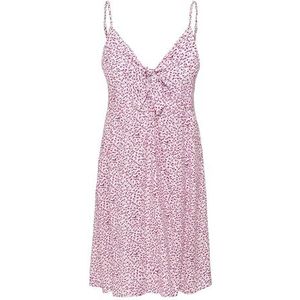 Onlnova Life Elite Jules Dress AOP, Fuchsia Fedora, S