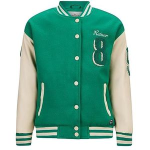 Retour Denim de Luxe Girl's Caro Jacket, deep Green, 9/10, groen (deep green), 9/10