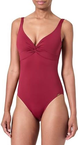 Livia - Nancie - Badpak - Bordeaux - 1 stuk - Beugels - Drapeau