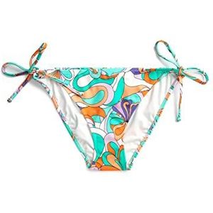 Koton Dames patroon Tie Side Bikini Bottom Swim Trunks, Veelkleurig (mix), 36