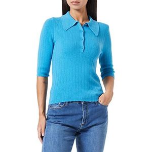 United Colors of Benetton Poloshirt M/L 1035D3008 pullover, turquoise 68Y, M voor dames