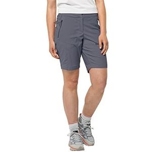Jack Wolfskin dames glastal shorts w Shorts Bermuda shorts, Dolfijn, 64