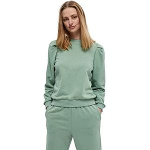 Minus Mika Sweatshirt voor dames, lange mouwen, Green Bay, XS